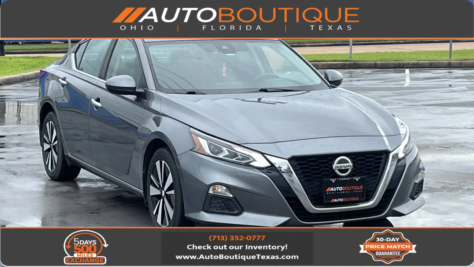 Gray 2022 Nissan Altima 2.5 SV for sale in Alvin, TX