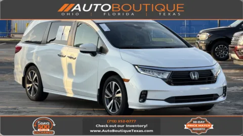 White 2021 Honda Odyssey Touring for sale in Alvin, TX