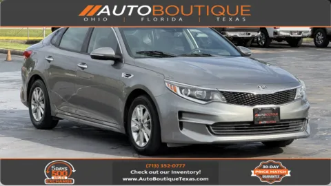 Gray 2016 Kia Optima LX for sale in Alvin, TX
