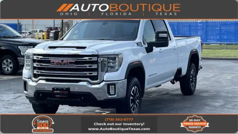 White 2020 GMC Sierra 3500HD SLE for sale in Alvin, TX