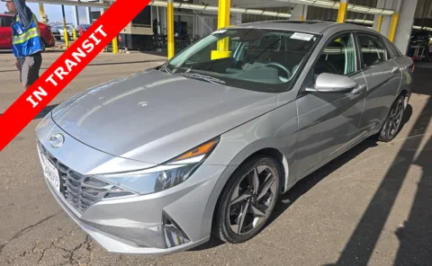 Silver 2021 Hyundai Elantra SEL for sale in Alvin, TX
