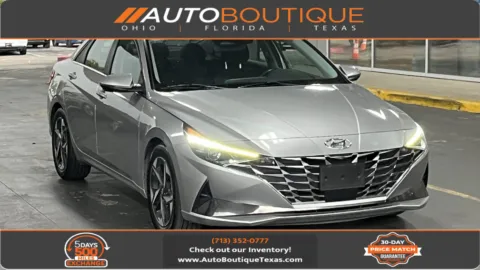 Silver 2021 Hyundai Elantra SEL for sale in Alvin, TX