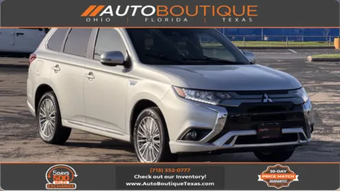 Silver 2022 Mitsubishi Outlander PHEV SEL for sale in Alvin, TX