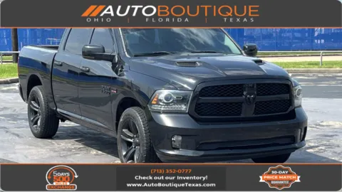 Black 2017 Ram 1500 Night for sale in Alvin, TX