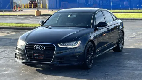 Black 2012 Audi A6 3.0T Prestige for sale in Alvin, TX