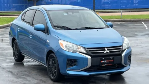 Blue 2021 Mitsubishi Mirage G4 ES for sale in Alvin, TX