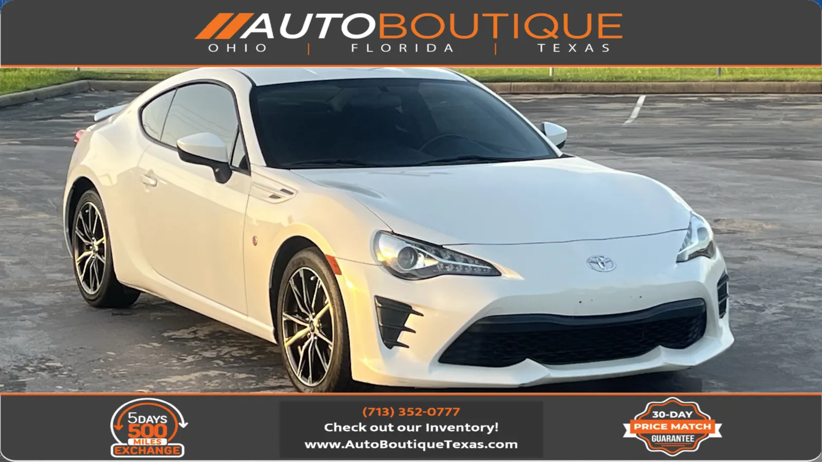 White 2017 Toyota 86 for sale in Alvin, TX