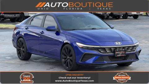 Blue 2024 Hyundai Elantra SEL for sale in Alvin, TX
