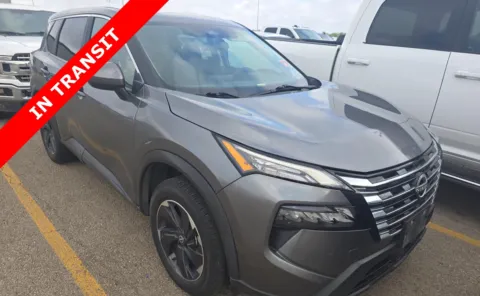 Gray 2024 Nissan Rogue SV for sale in Alvin, TX