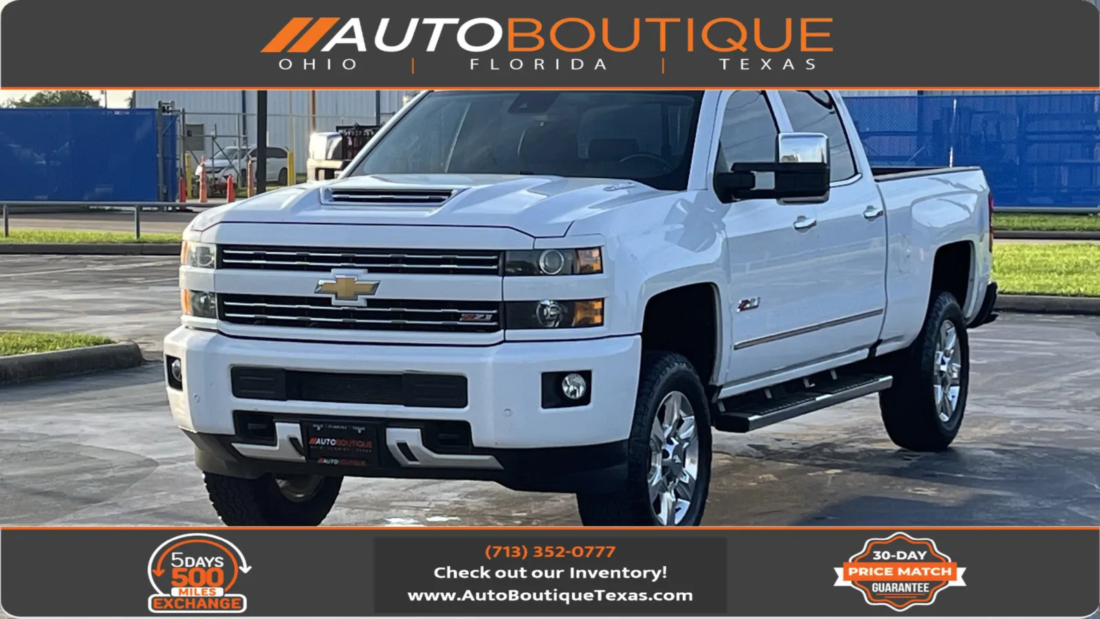White 2017 Chevrolet Silverado 2500 HD LTZ for sale in Alvin, TX