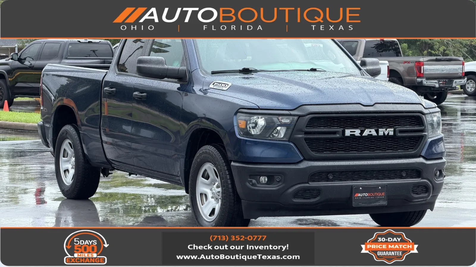 Blue 2023 Ram 1500 Tradesman for sale in Alvin, TX