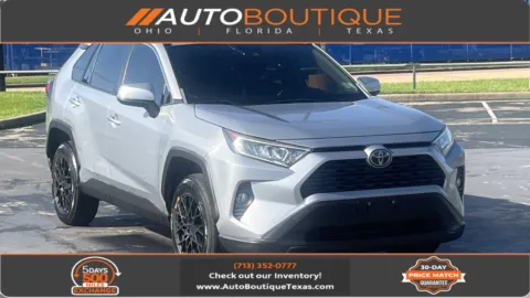 Silver 2020 Toyota RAV4 XLE for sale in Alvin, TX