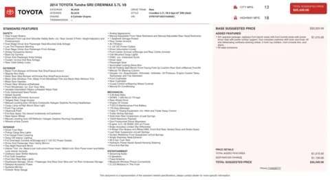 Photos of 2014 Toyota Tundra SR5 for sale in Alvin, TX at Auto Boutique Texas