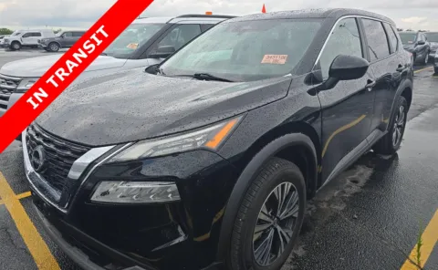 Black 2023 Nissan Rogue SV for sale in Alvin, TX