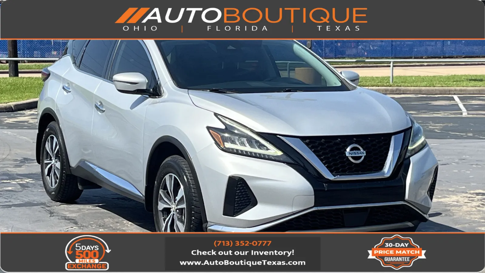 Silver 2020 Nissan Murano S for sale in Alvin, TX