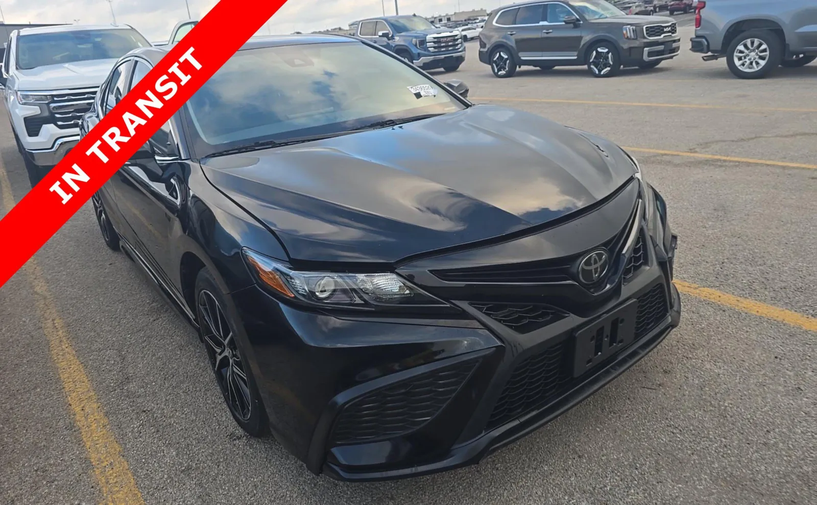 Black 2021 Toyota Camry SE Nightshade for sale in Alvin, TX
