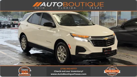 White 2022 Chevrolet Equinox LS for sale in Alvin, TX