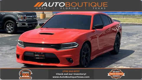 Orange 2022 Dodge Charger GT for sale in Alvin, TX