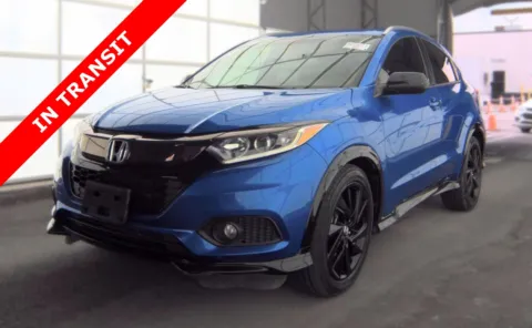 Blue 2021 Honda HR-V Sport for sale in Alvin, TX