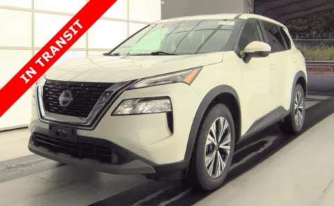 White 2022 Nissan Rogue SV for sale in Alvin, TX