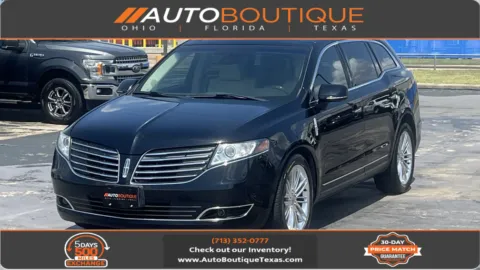 Black 2018 Lincoln MKT Reserve for sale in Alvin, TX