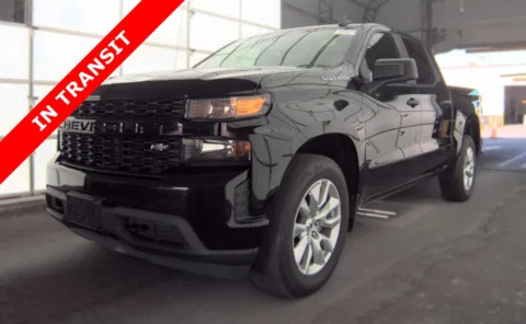 Black 2021 Chevrolet Silverado 1500 Custom for sale in Alvin, TX