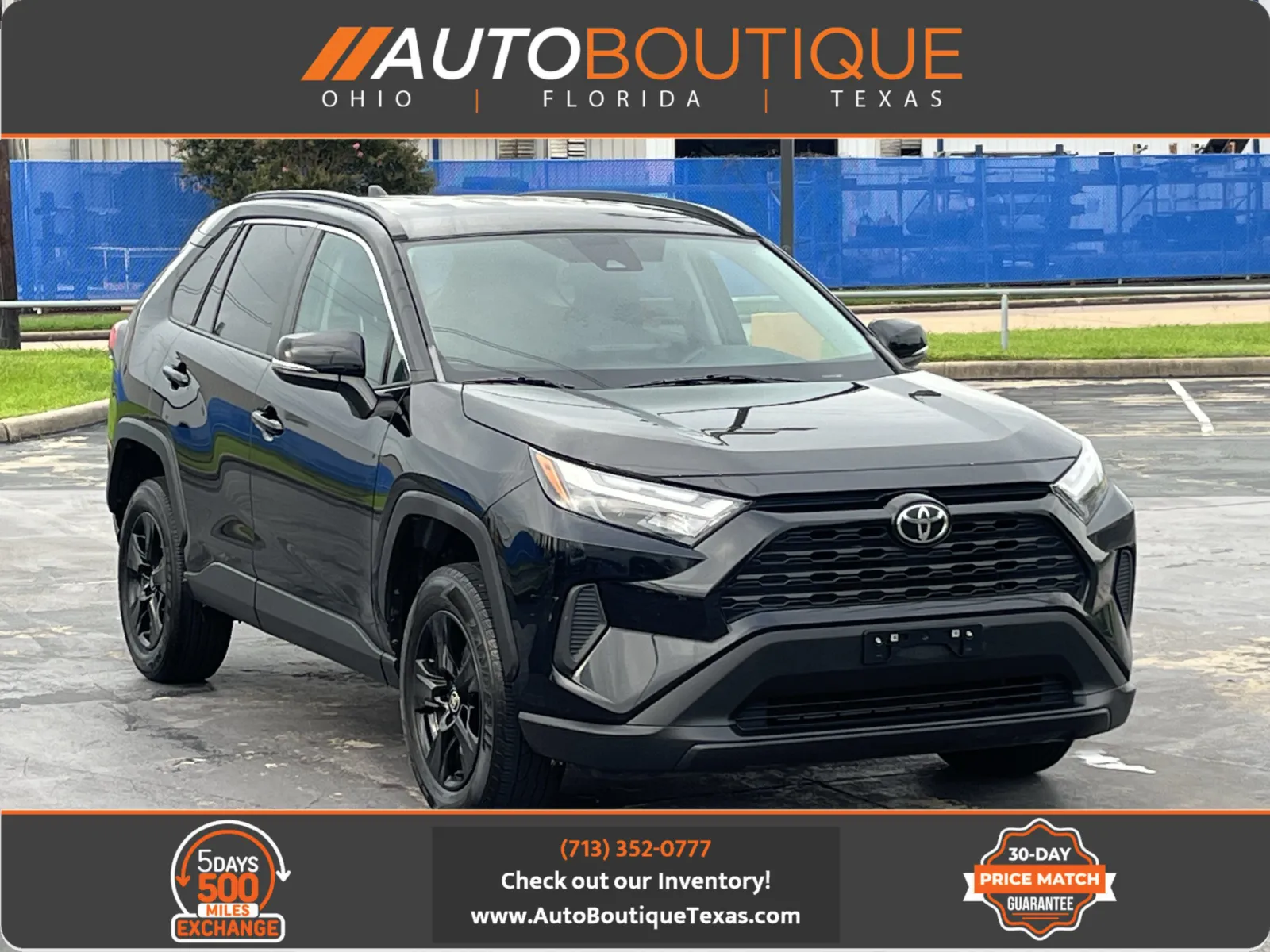 Black 2022 Toyota RAV4 XLE for sale in Alvin, TX