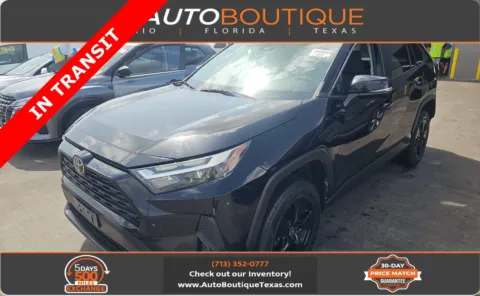 Black 2022 Toyota RAV4 XLE for sale in Alvin, TX