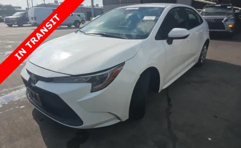 White 2021 Toyota Corolla LE for sale in Alvin, TX