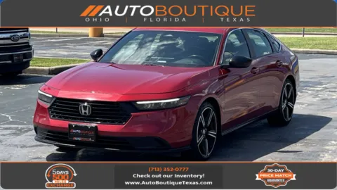 Red 2024 Honda Accord Hybrid Sport for sale in Alvin, TX