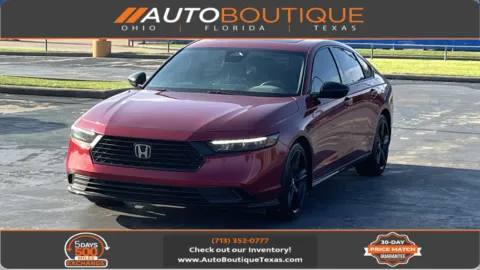 Red 2025 Honda Accord Hybrid Sport-L for sale in Alvin, TX