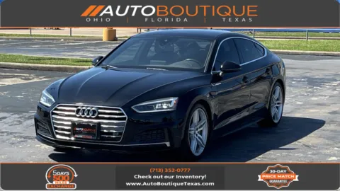 Black 2019 Audi A5 Sportback Premium Plus for sale in Alvin, TX