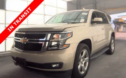 Gold 2017 Chevrolet Tahoe LT for sale in Alvin, TX
