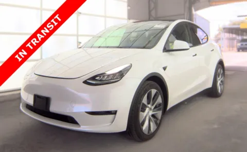 White 2022 Tesla Model Y Long Range for sale in Alvin, TX