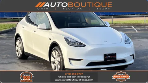 White 2022 Tesla Model Y Long Range for sale in Alvin, TX