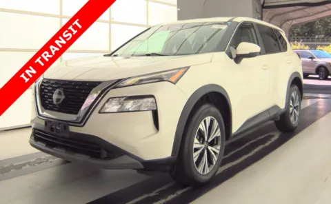 White 2022 Nissan Rogue SV for sale in Alvin, TX