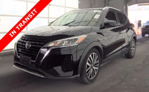 Black 2021 Nissan Kicks SV for sale in Alvin, TX