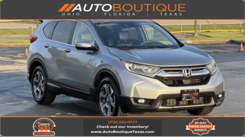 Black 2017 Honda CR-V EX for sale in Alvin, TX