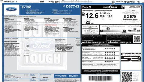 Photos of 2019 Ford F-150 Limited for sale in Alvin, TX at Auto Boutique Texas