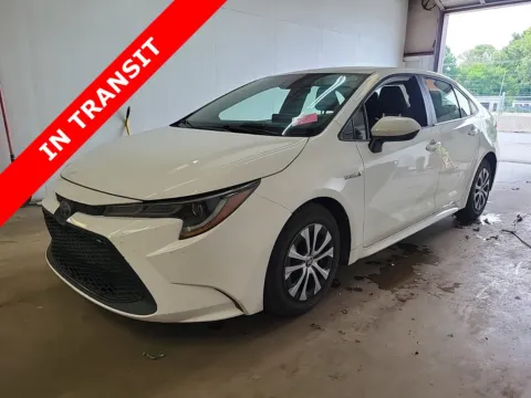 White 2020 Toyota Corolla Hybrid LE for sale in Alvin, TX