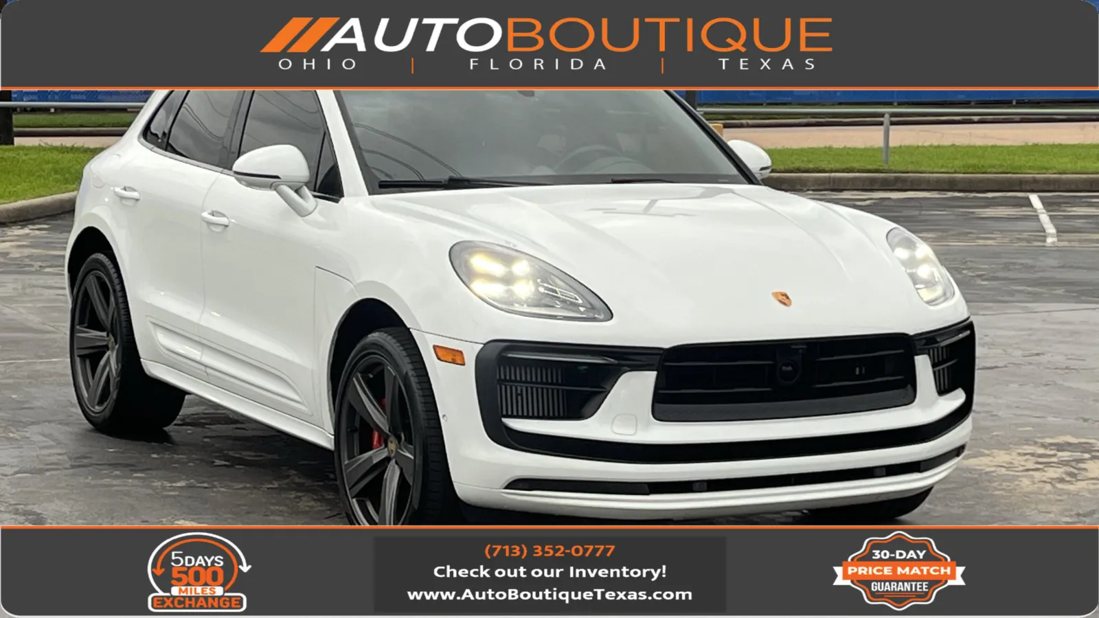 White 2022 Porsche Macan S for sale in Alvin, TX