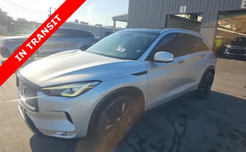 Silver 2019 INFINITI QX50 ESSENTIAL for sale in Alvin, TX
