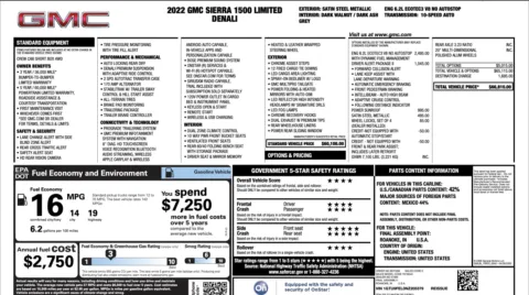 Photos of 2022 GMC Sierra 1500 Limited Denali for sale in Alvin, TX at Auto Boutique Texas