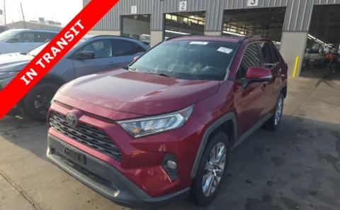 Red 2019 Toyota RAV4 XLE Premium for sale in Alvin, TX