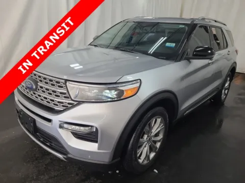 Silver 2022 Ford Explorer Limited for sale in Alvin, TX