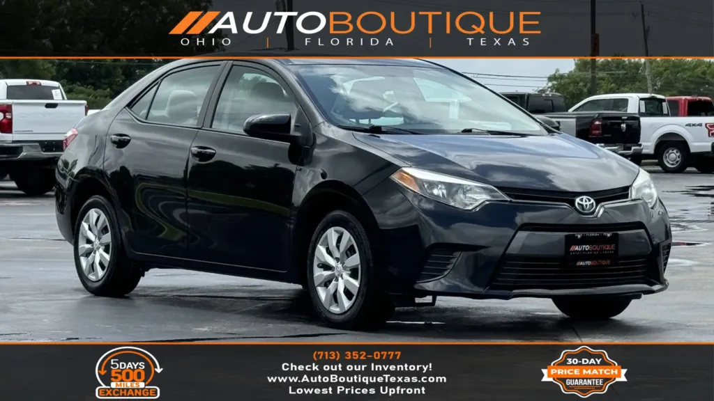2015 Toyota Corolla LE for sale in Alvin, TX