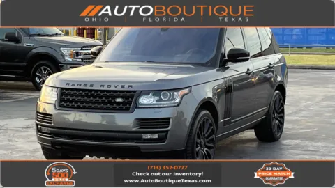 Gray 2016 Land Rover Range Rover Supercharged for sale in Alvin, TX