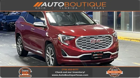 Red 2019 GMC Terrain Denali for sale in Alvin, TX