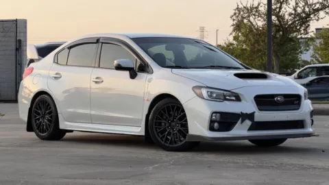 White 2016 Subaru WRX STI for sale in Alvin, TX