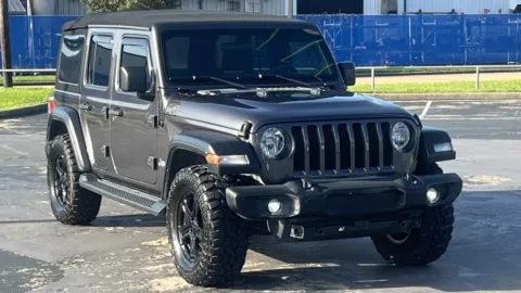 Gray 2020 Jeep Wrangler Unlimited Sport S for sale in Alvin, TX